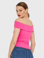 Kristy Tube Top Sexy T-shirt Off-shoulder by Celidior