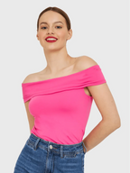 Kristy Tube Top Sexy T-shirt Off-shoulder by Celidior