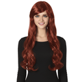 Long Wavy Wig with Bangs by Dress Up America