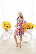 Sunshine Garden Smocked Ruffle Dress by Mila & Rose ®
