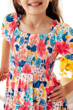 Sunshine Garden Smocked Ruffle Dress by Mila & Rose ®