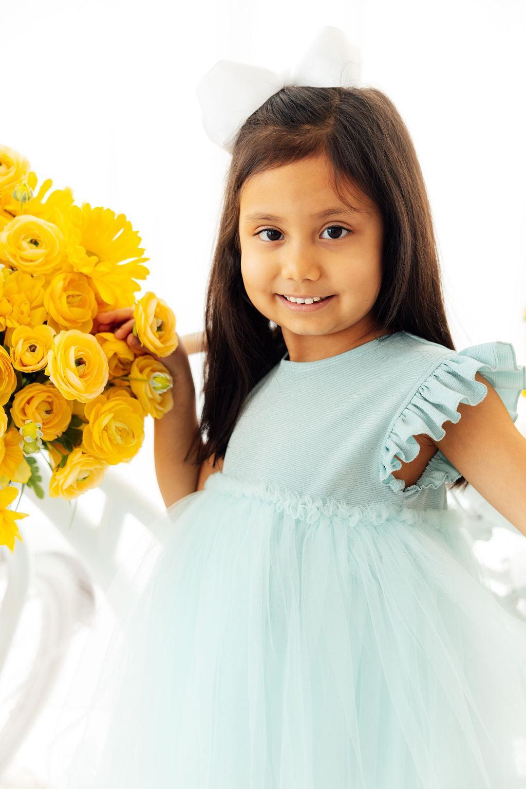 Sage Shimmer Tutu Dress by Mila & Rose ®