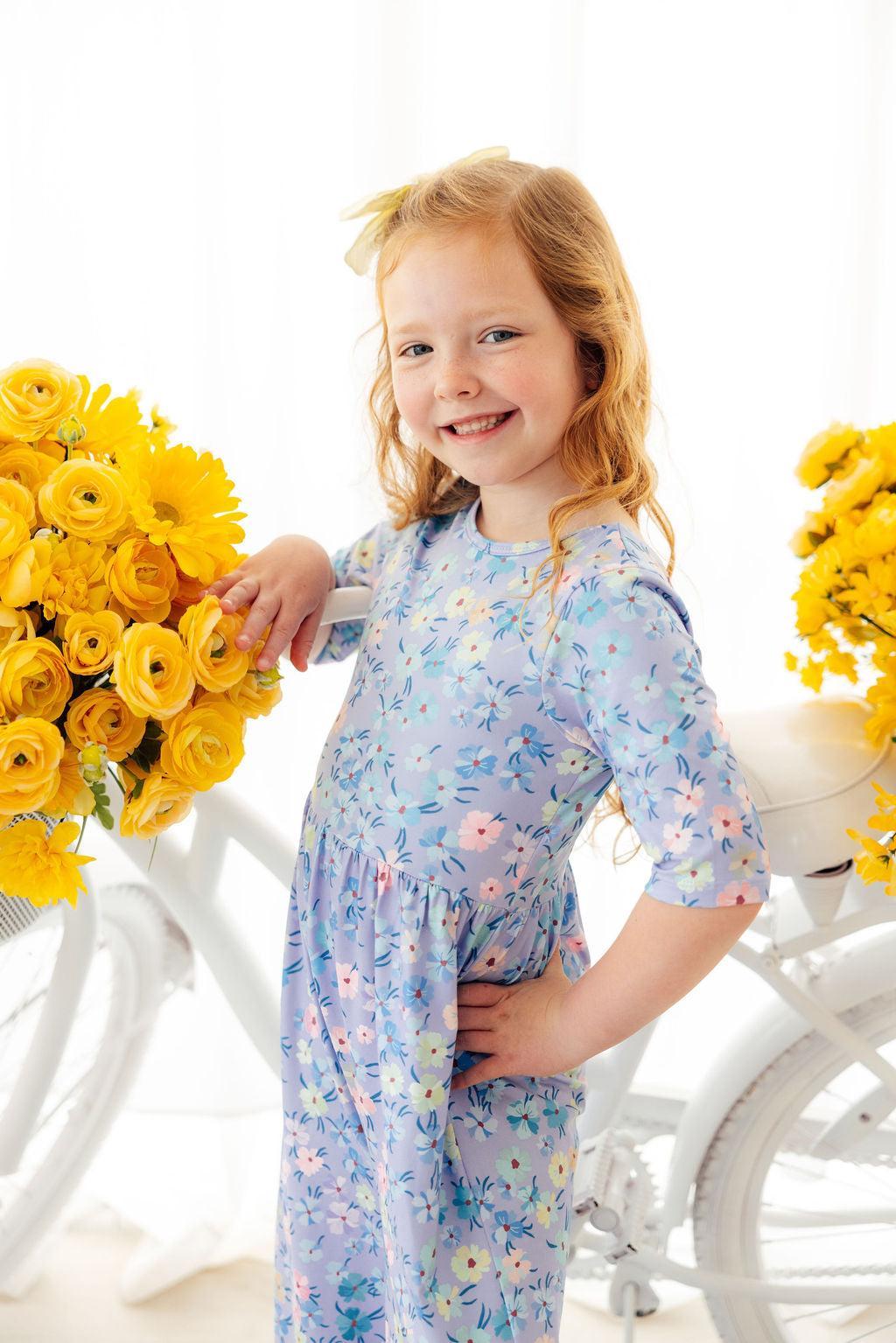 Petal Party Wide Leg Jumpsuit by Mila & Rose ®