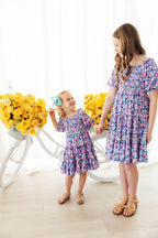 Darling Daisies Smocked Ruffle Dress by Mila & Rose ®