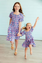 Darling Daisies Smocked Ruffle Dress by Mila & Rose ®