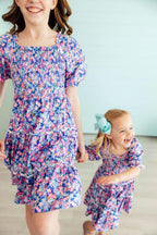 Darling Daisies Smocked Ruffle Dress by Mila & Rose ®