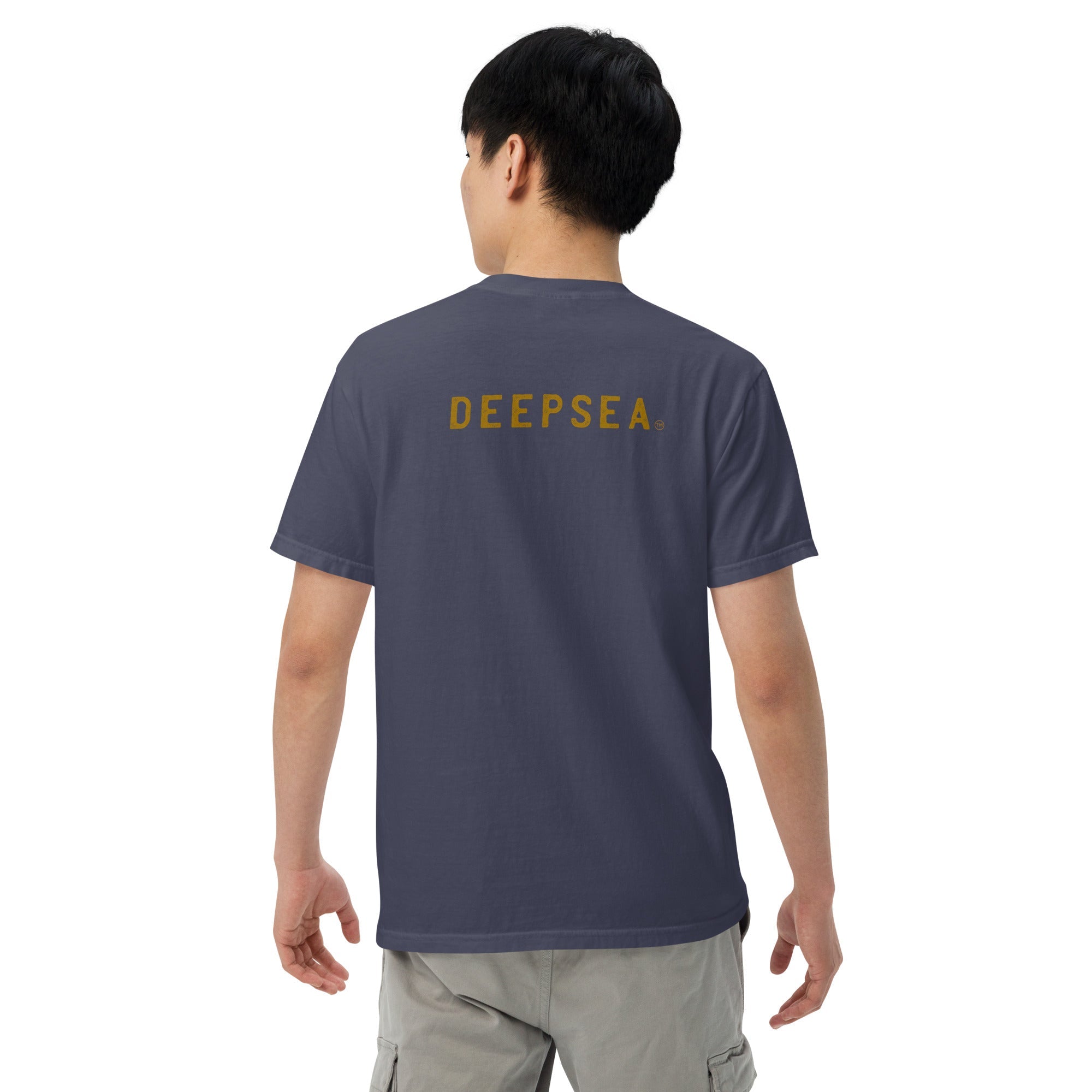 DEEPSEA™ Men’s garment-dyed heavyweight t-shirt by DeepSea Locker