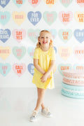 Yellow T-Shirt Dress by Mila & Rose ®