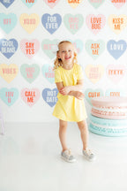 Yellow T-Shirt Dress by Mila & Rose ®
