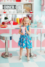 Let the Good Times Roll Tank Twirl Dress by Mila & Rose ®