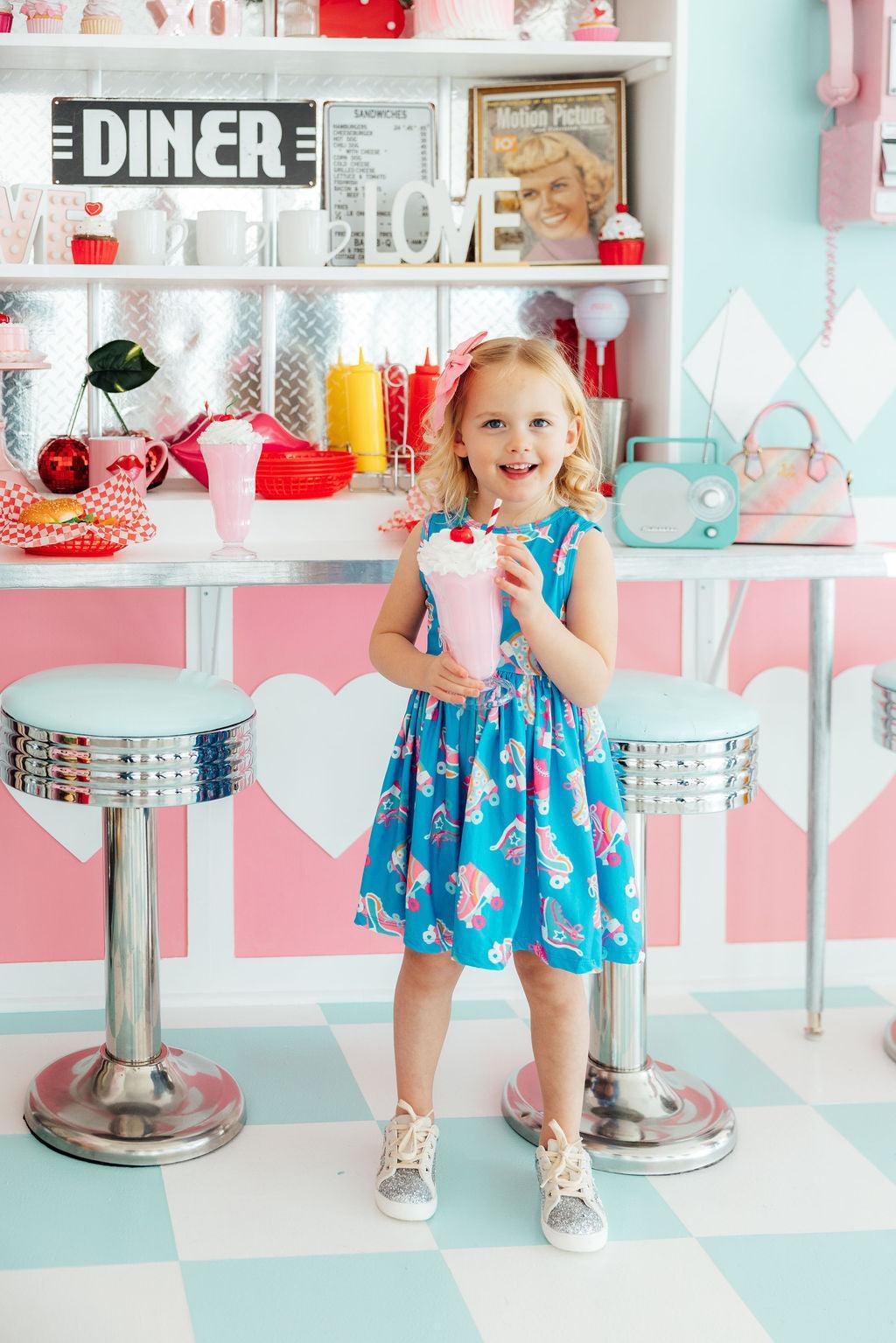 Let the Good Times Roll Tank Twirl Dress by Mila & Rose ®