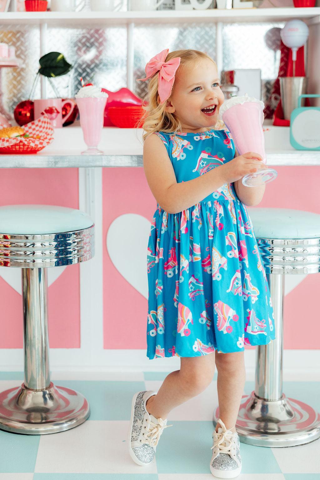 Let the Good Times Roll Tank Twirl Dress by Mila & Rose ®