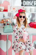 Love You Spots L/S Pocket Twirl Dress by Mila & Rose ®