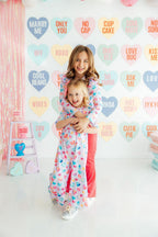 Watercolor Kisses Wide Leg Jumpsuit by Mila & Rose ®