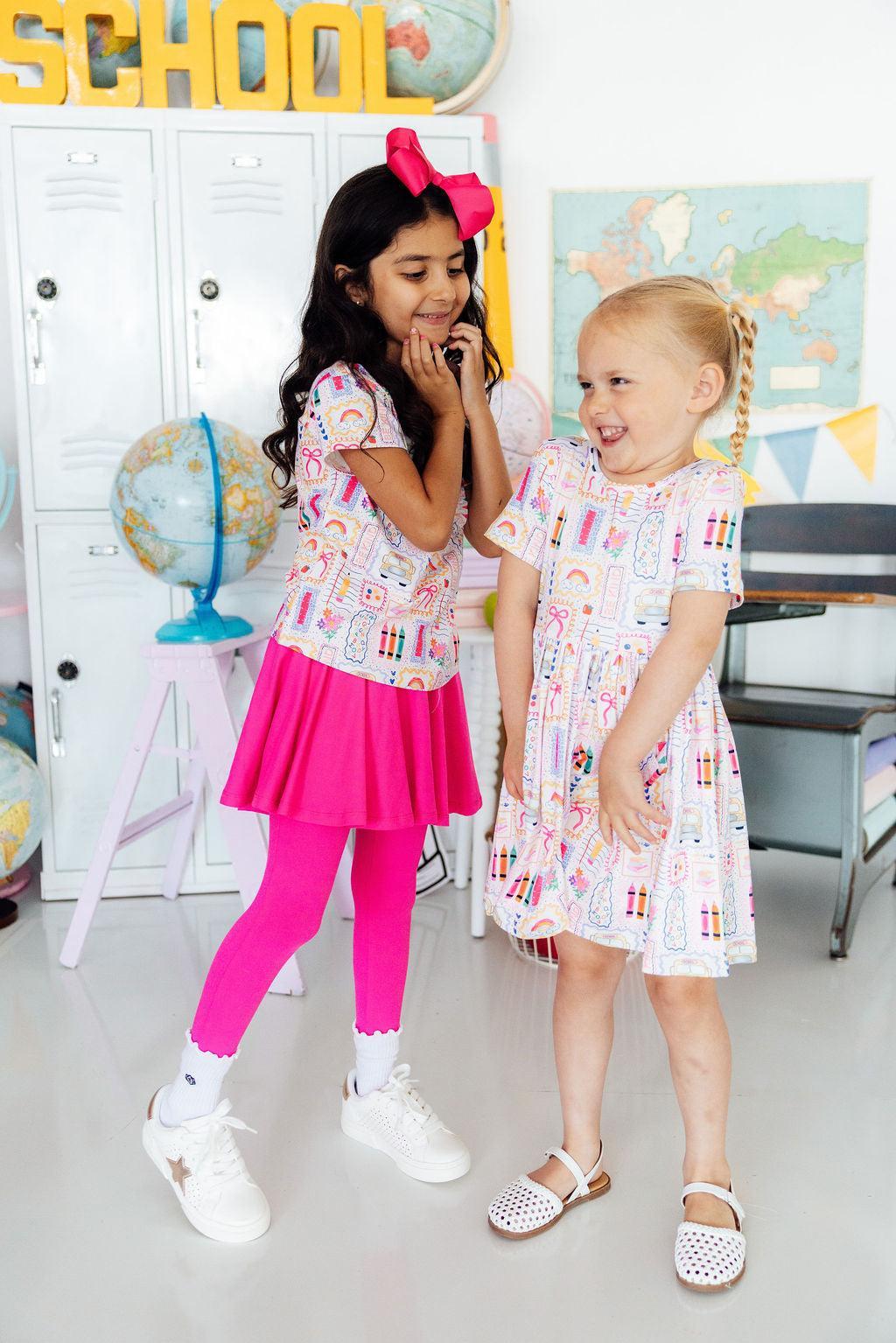 Art Class S/S Pocket Twirl Dress by Mila & Rose ®