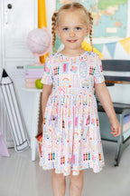 Art Class S/S Pocket Twirl Dress by Mila & Rose ®