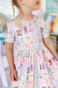 Art Class S/S Pocket Twirl Dress by Mila & Rose ®