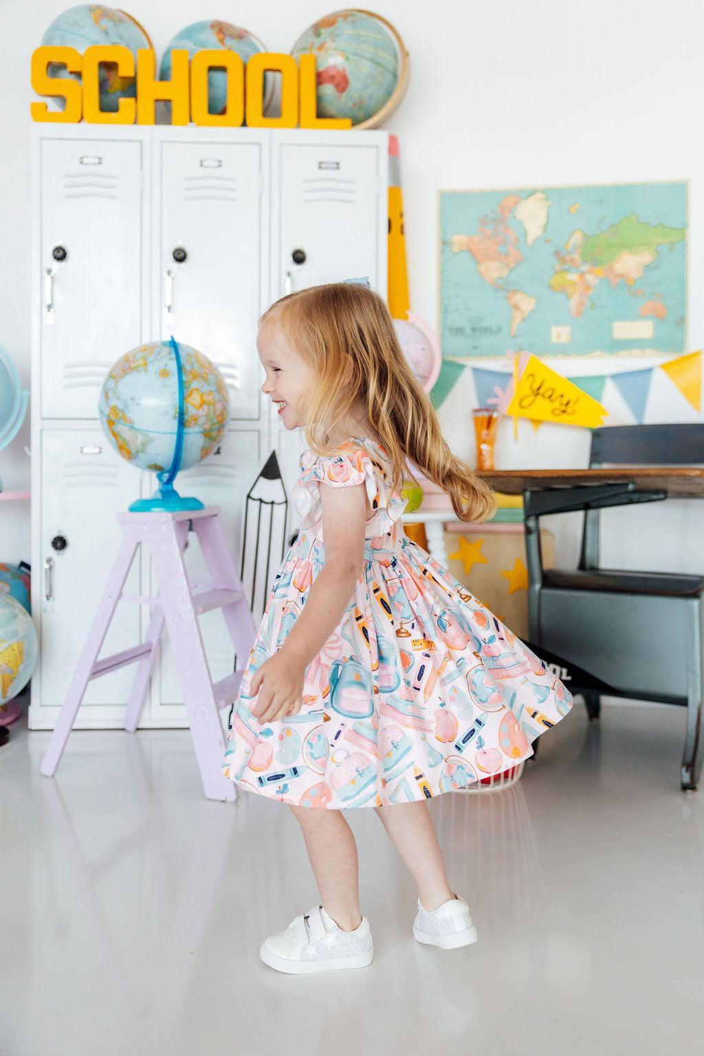 Class Act Flutter Sleeve Twirl Dress by Mila & Rose ®