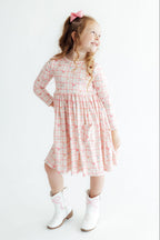 Off the Grid L/S Pocket Twirl Dress by Mila & Rose ®