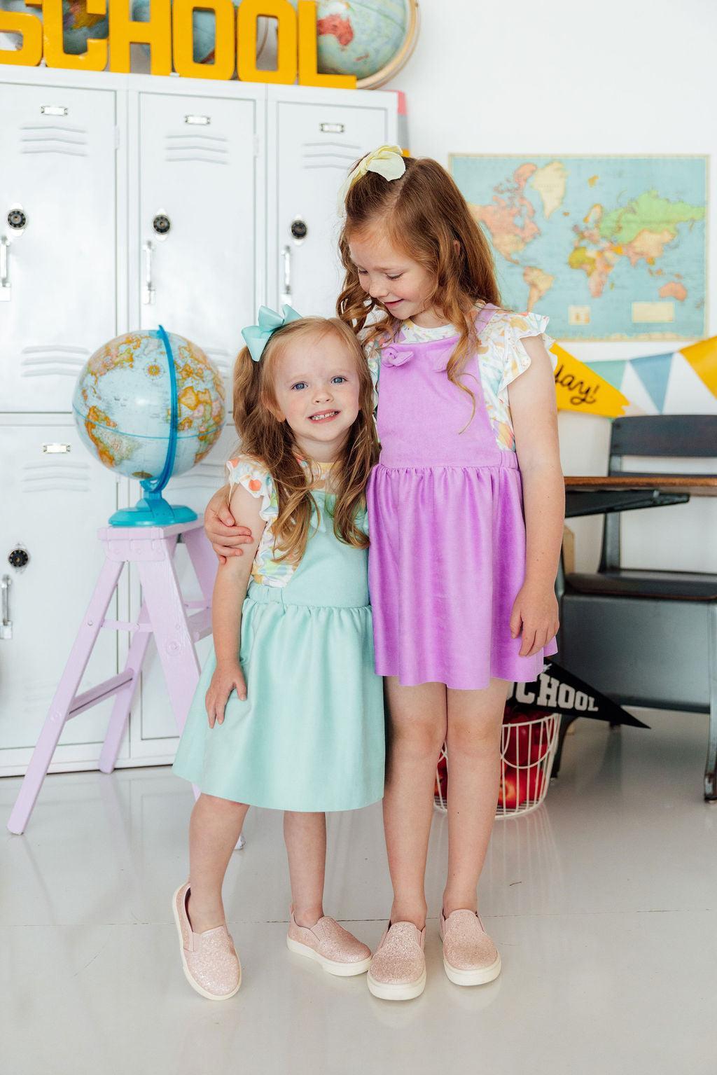 Campus Cutie S/S Ruffle Tee by Mila & Rose ®