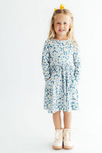 Oopsie Daisy L/S Pocket Twirl Dress by Mila & Rose ®