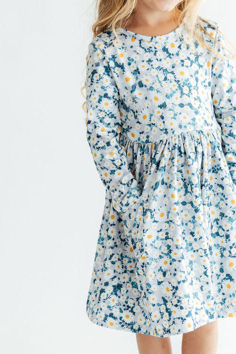 Oopsie Daisy L/S Pocket Twirl Dress by Mila & Rose ®