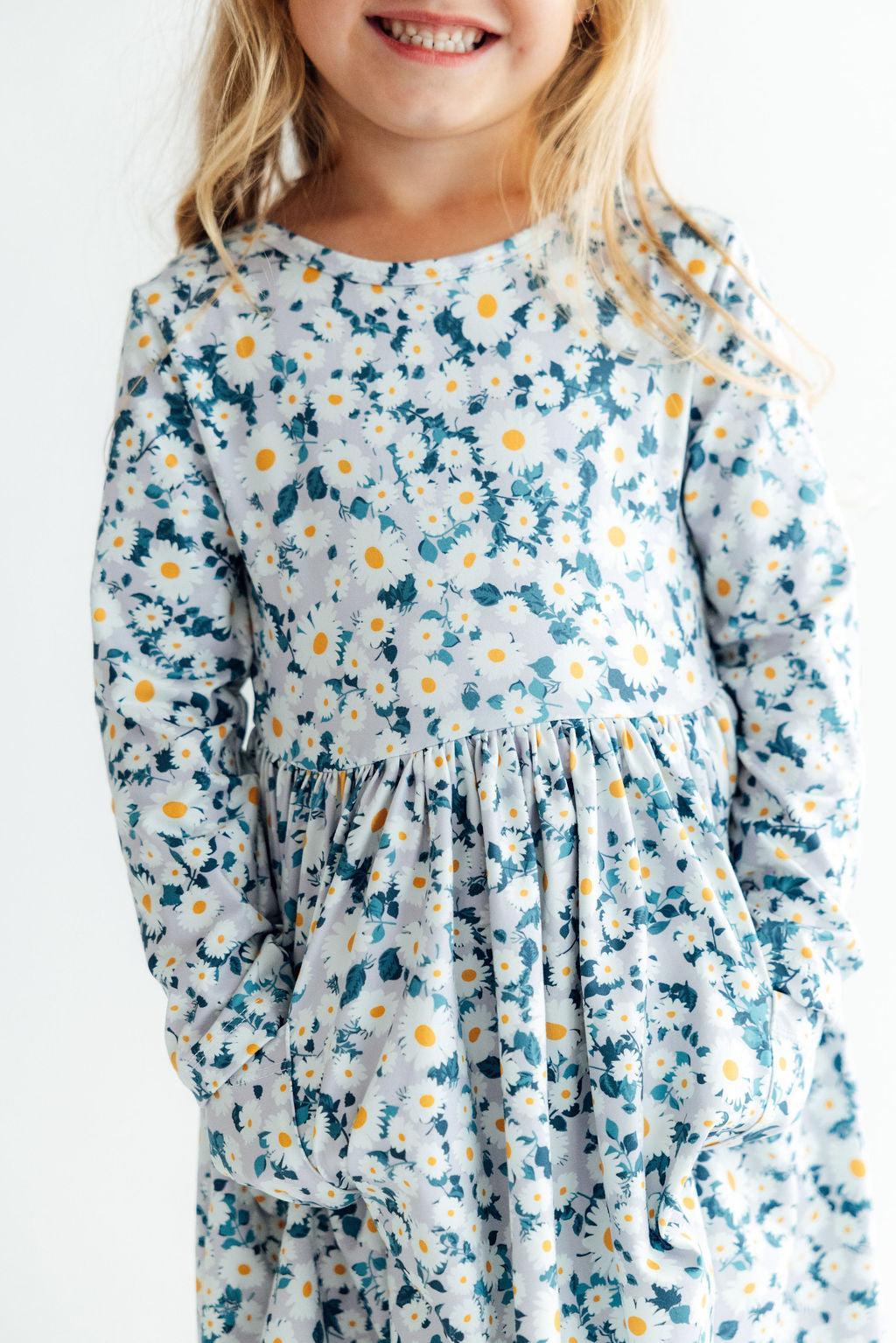Oopsie Daisy L/S Pocket Twirl Dress by Mila & Rose ®
