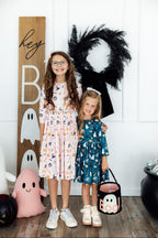 Happy Haunting 3/4 Sleeve Pocket Twirl Dress by Mila & Rose ®