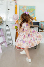 Peanut Butter Jelly Time S/S Pocket Twirl Dress by Mila & Rose ®