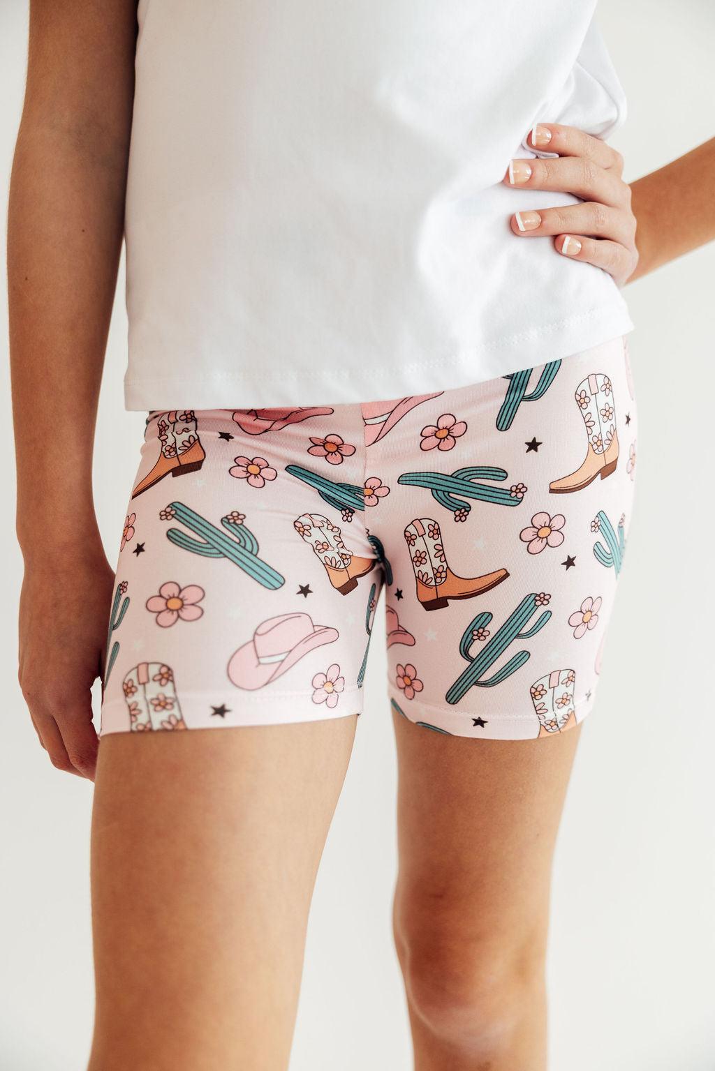 Cactus Cowgirl Twirl Shorts by Mila & Rose ®