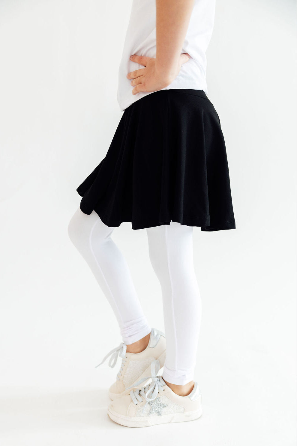 Black & White Twirl Skegging by Mila & Rose ®