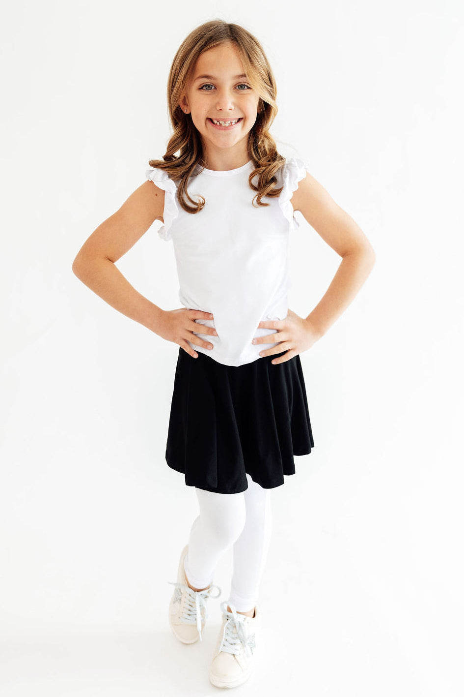Black & White Twirl Skegging by Mila & Rose ®