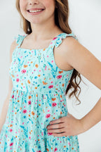 Bluebell Breeze Ruffle Maxi Dress by Mila & Rose ®