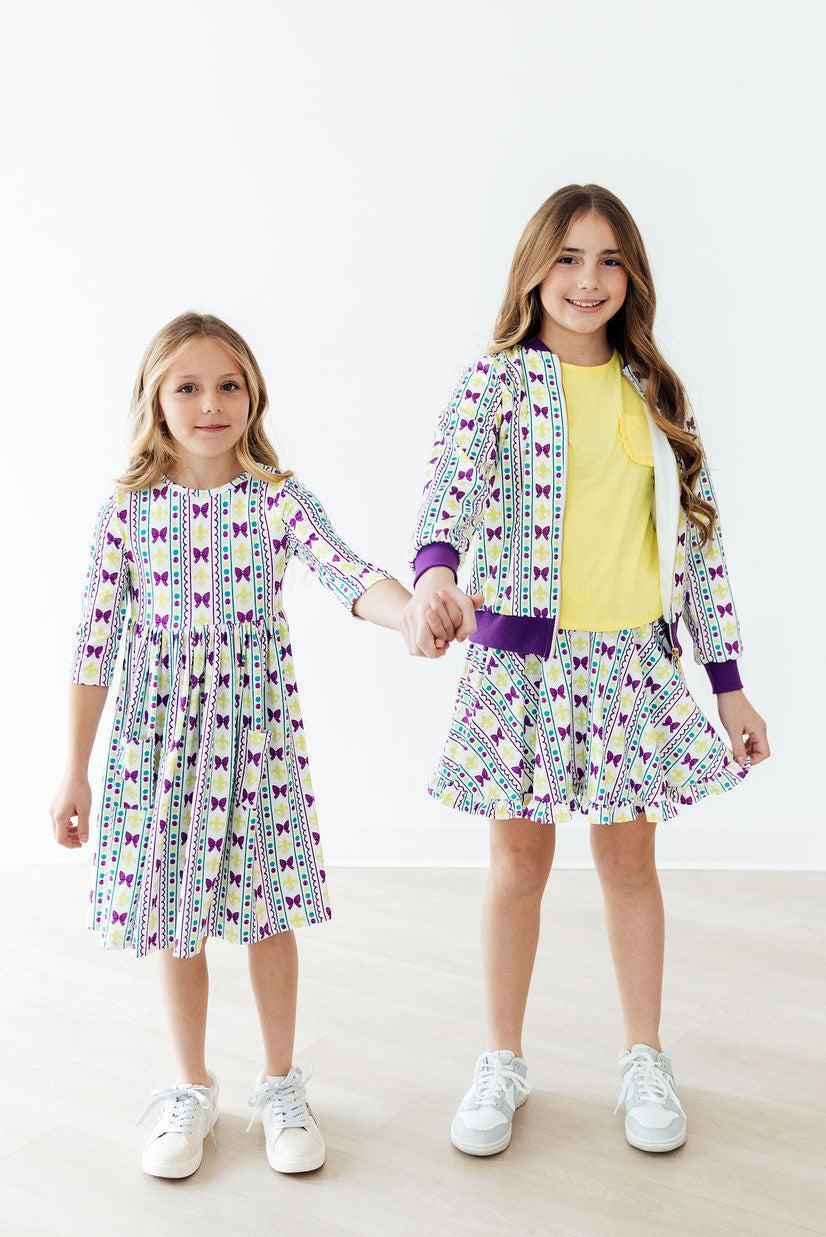 Mardi Gras Satin Jacket by Mila & Rose ®