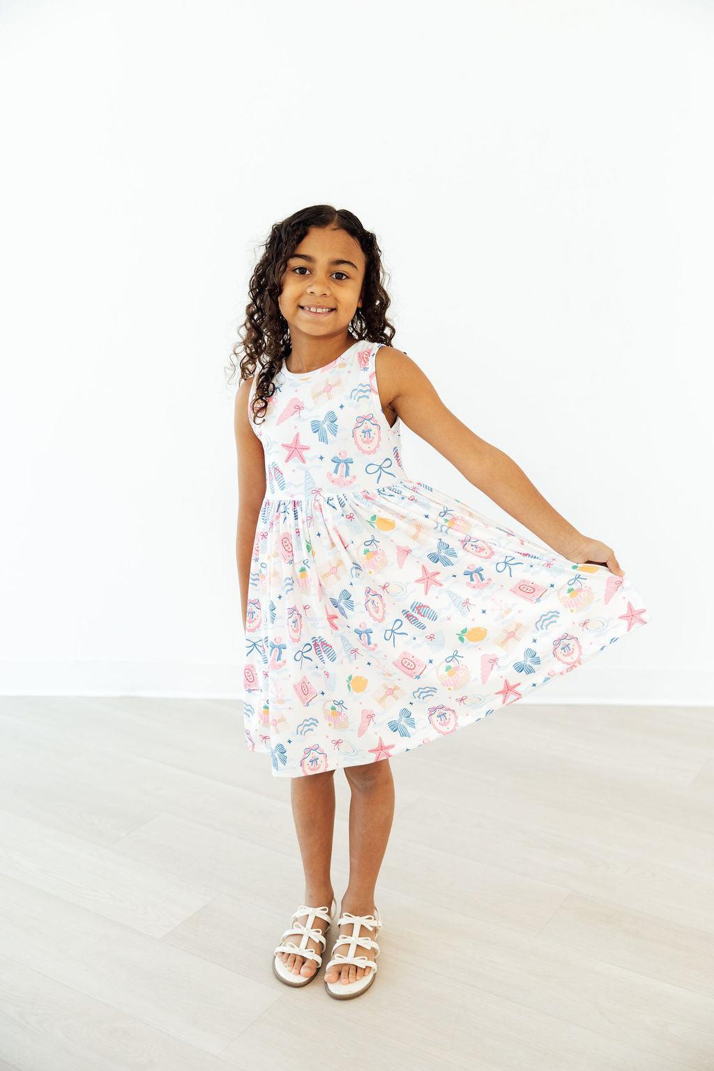 Seaside Sweetheart Tank Twirl Dress by Mila & Rose ®