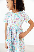 Unicorn Queen S/S Pocket Twirl Dress by Mila & Rose ®