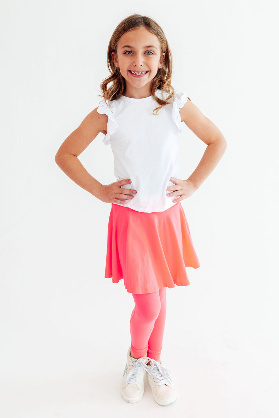Neon Pink Twirl Skegging by Mila & Rose ®
