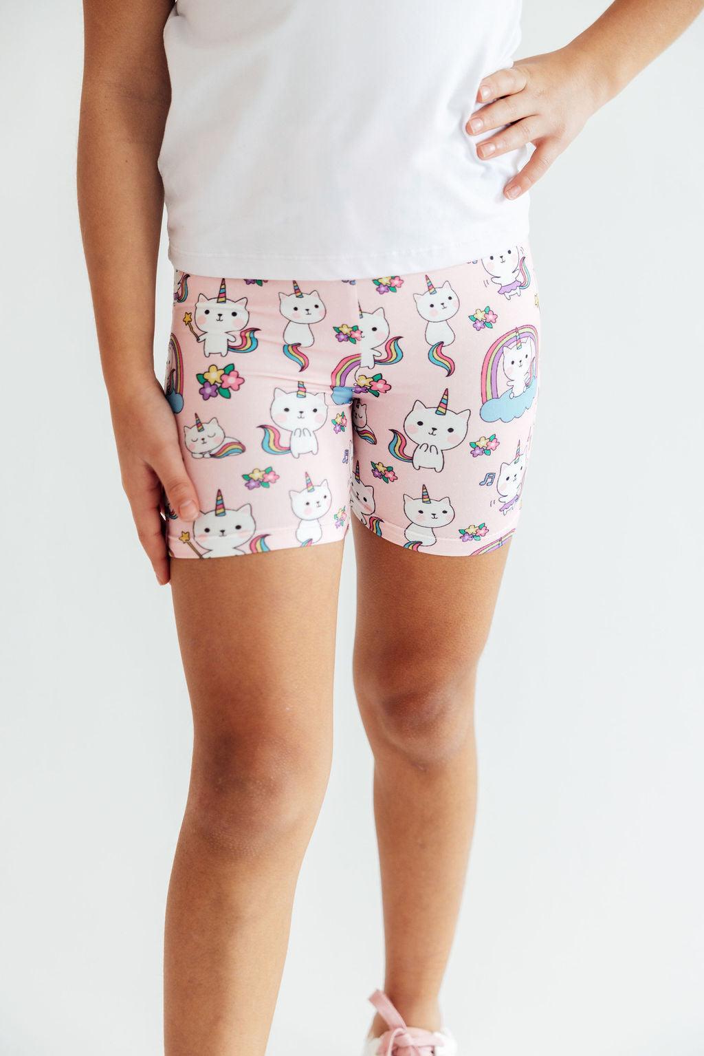 Rainbow Purr-fection Twirl Shorts by Mila & Rose ®