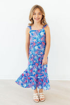 Coral Cove Ruffle Maxi Dress by Mila & Rose ®