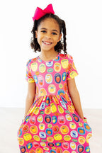 Fresh & Fruity S/S Pocket Twirl Dress by Mila & Rose ®
