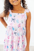 Beachside Bows Ruffle Maxi Dress by Mila & Rose ®