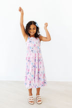 Beachside Bows Ruffle Maxi Dress by Mila & Rose ®