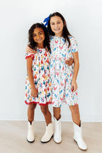 Rooster Pom Pom Dress by Mila & Rose ®