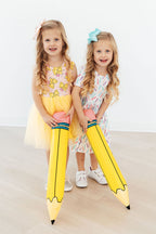 Color Crayons S/S Pocket Twirl Dress by Mila & Rose ®
