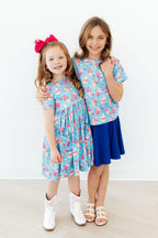 Delightful Desserts Ruffle Pocket Tee by Mila & Rose ®