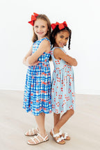 Crabby Cutie Tank Twirl Dress by Mila & Rose ®