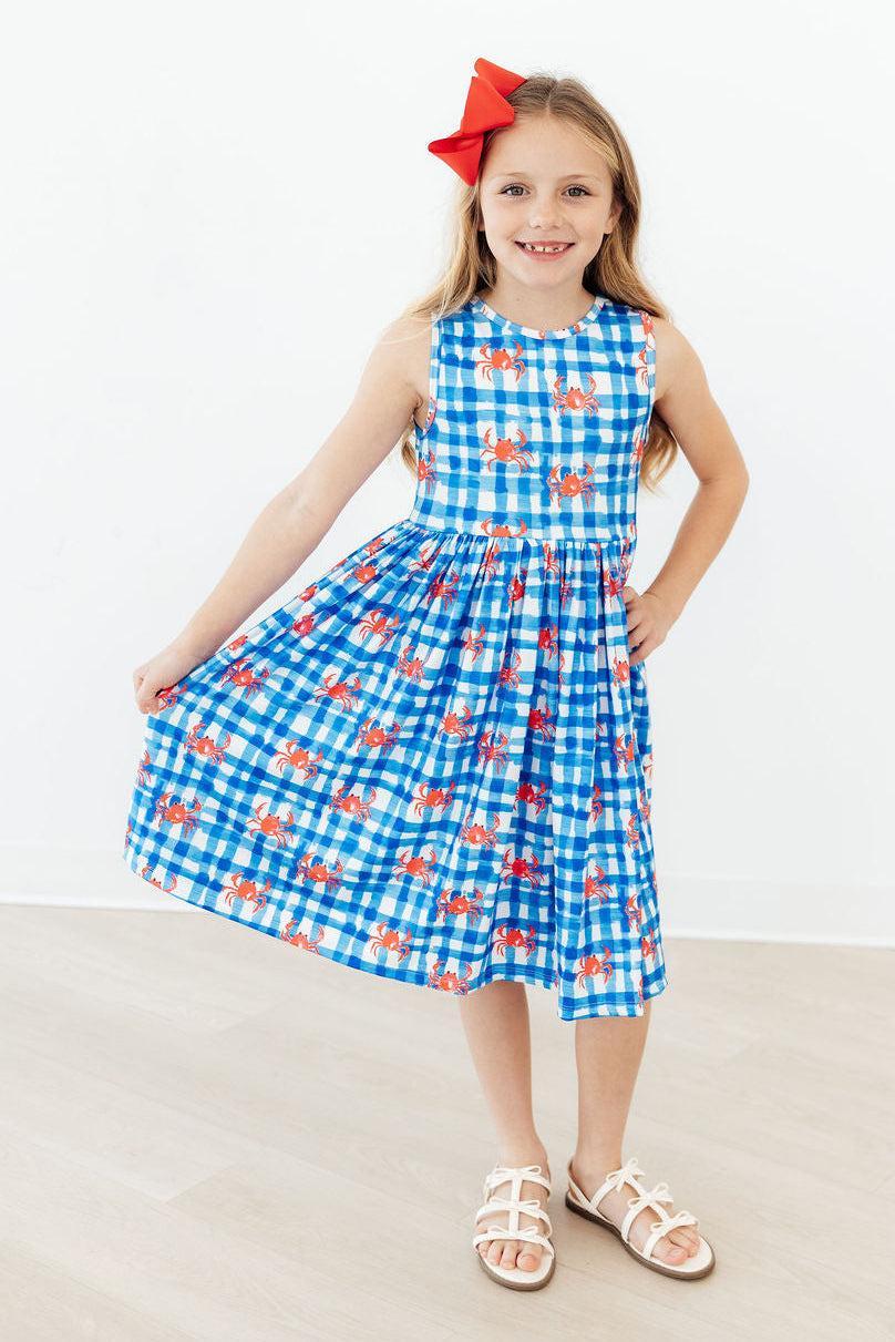 Crabby Cutie Tank Twirl Dress by Mila & Rose ®