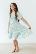 Buttercup Blooms Smocked Ruffle Dress by Mila & Rose ®