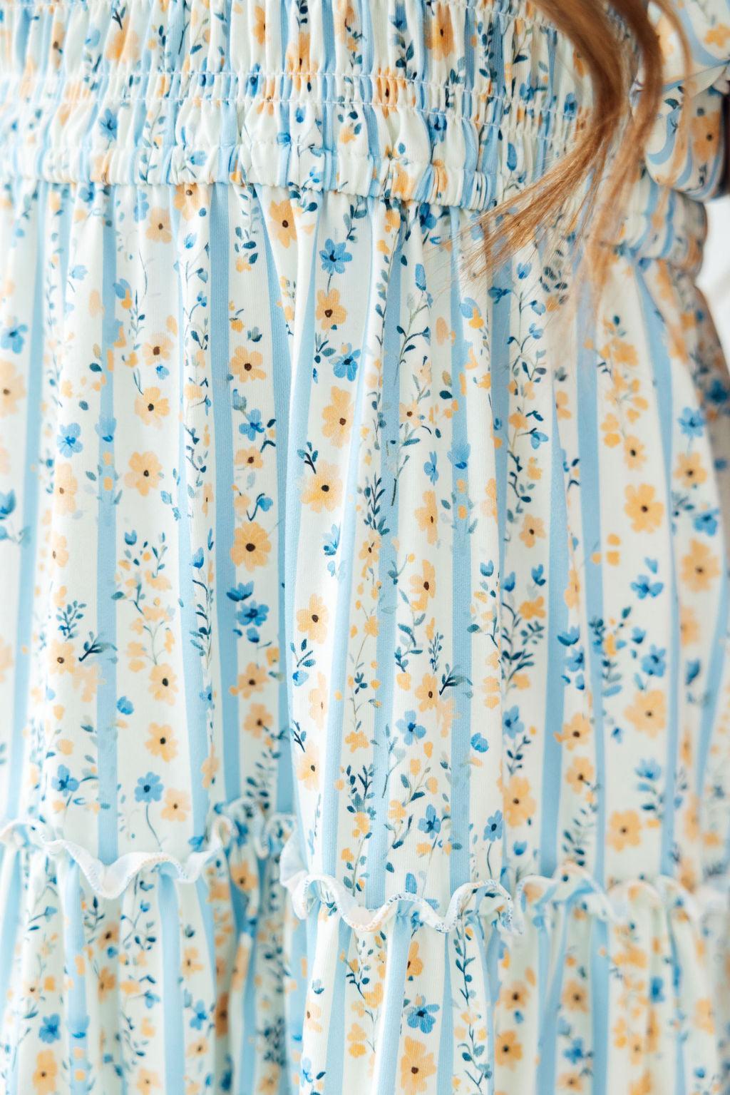 Buttercup Blooms Smocked Ruffle Dress by Mila & Rose ®