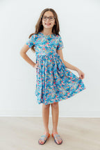Blooming in Wonderland S/S Pocket Twirl Dress by Mila & Rose ®
